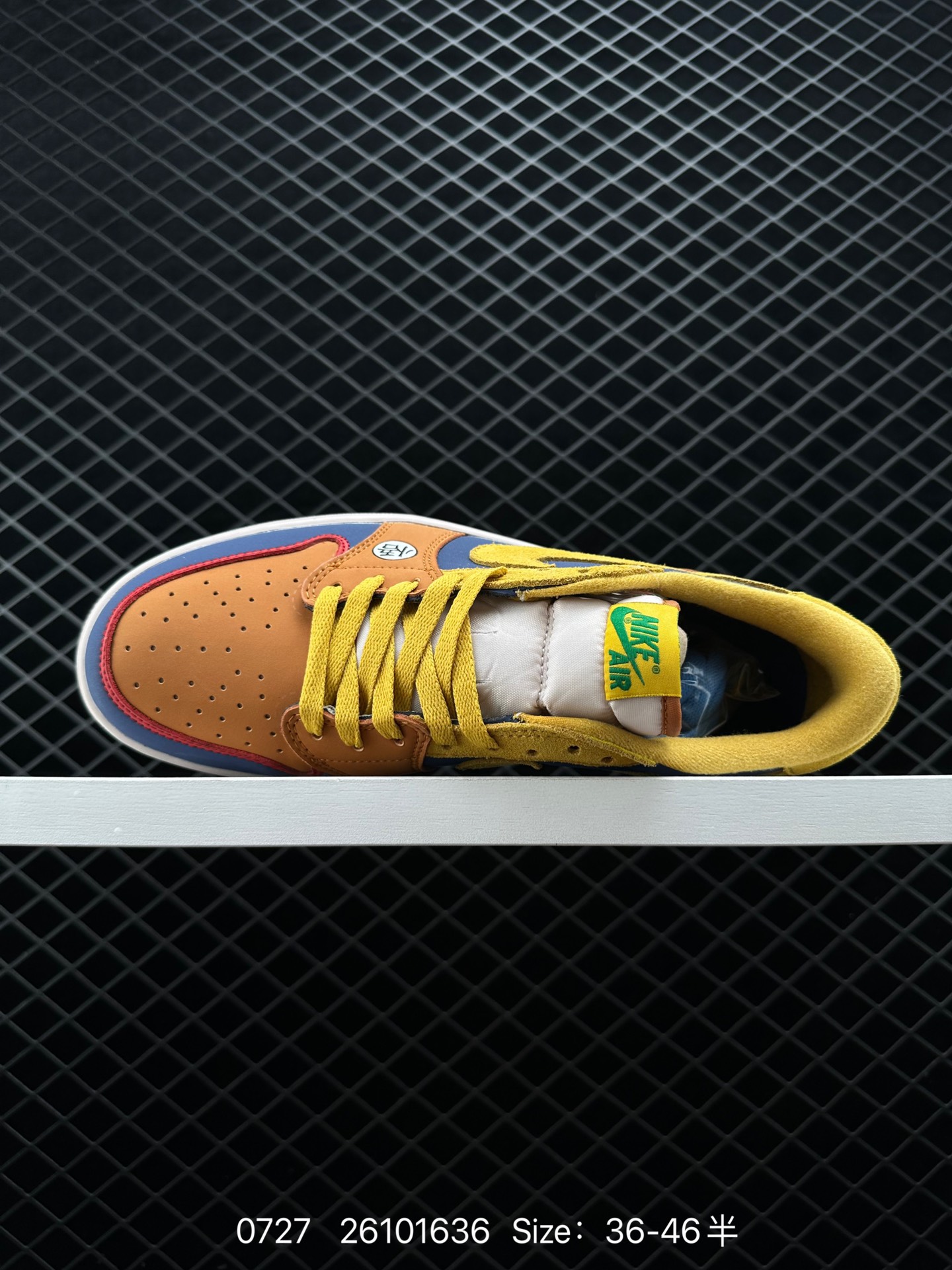 fragment design x Travis Scott x Nike Air Jordan 1 Low OG SP”Black/Green Toe“AJ1